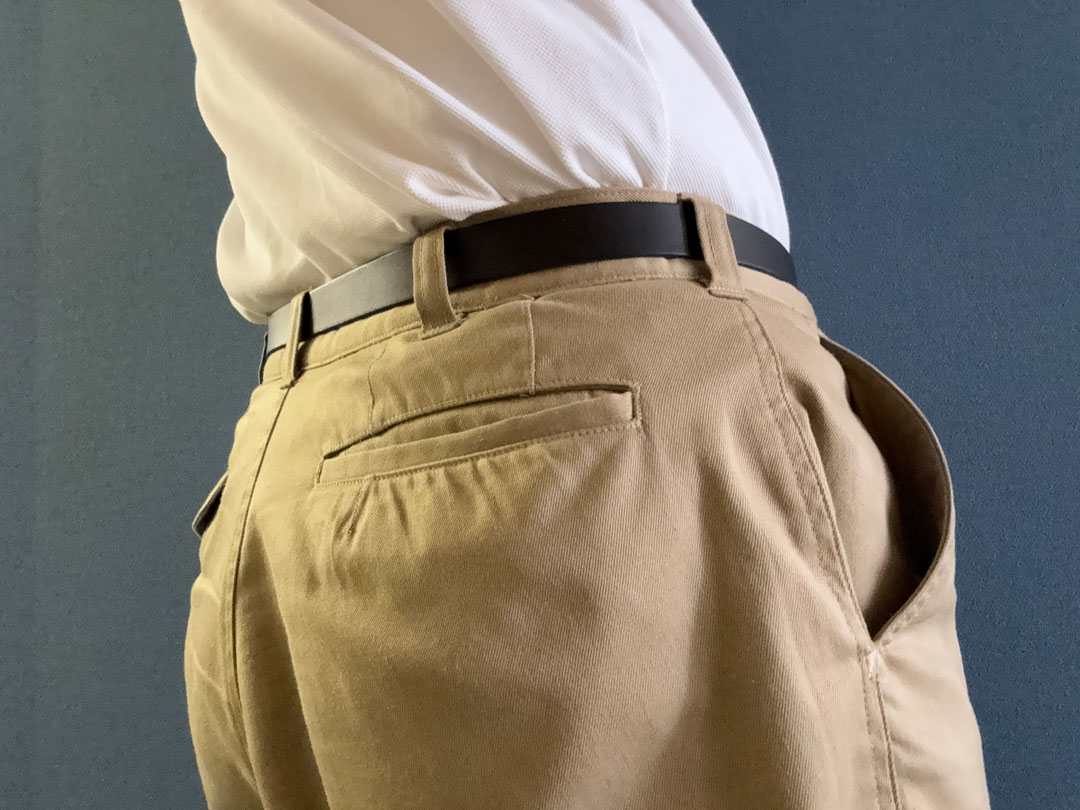 コンパクトで軽いベルト